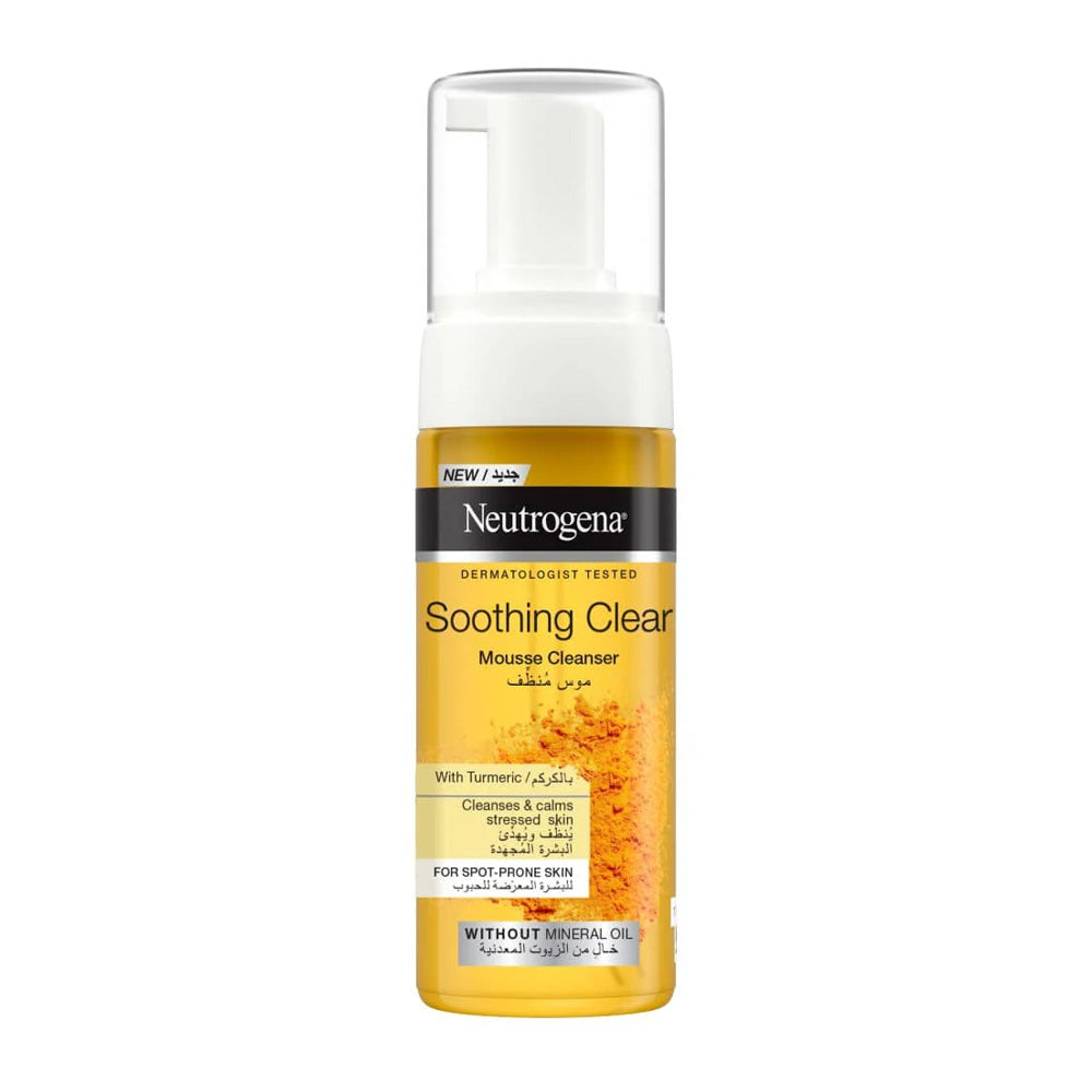 Neutrogena Soothing Clear Mousse Cleanser 150Ml